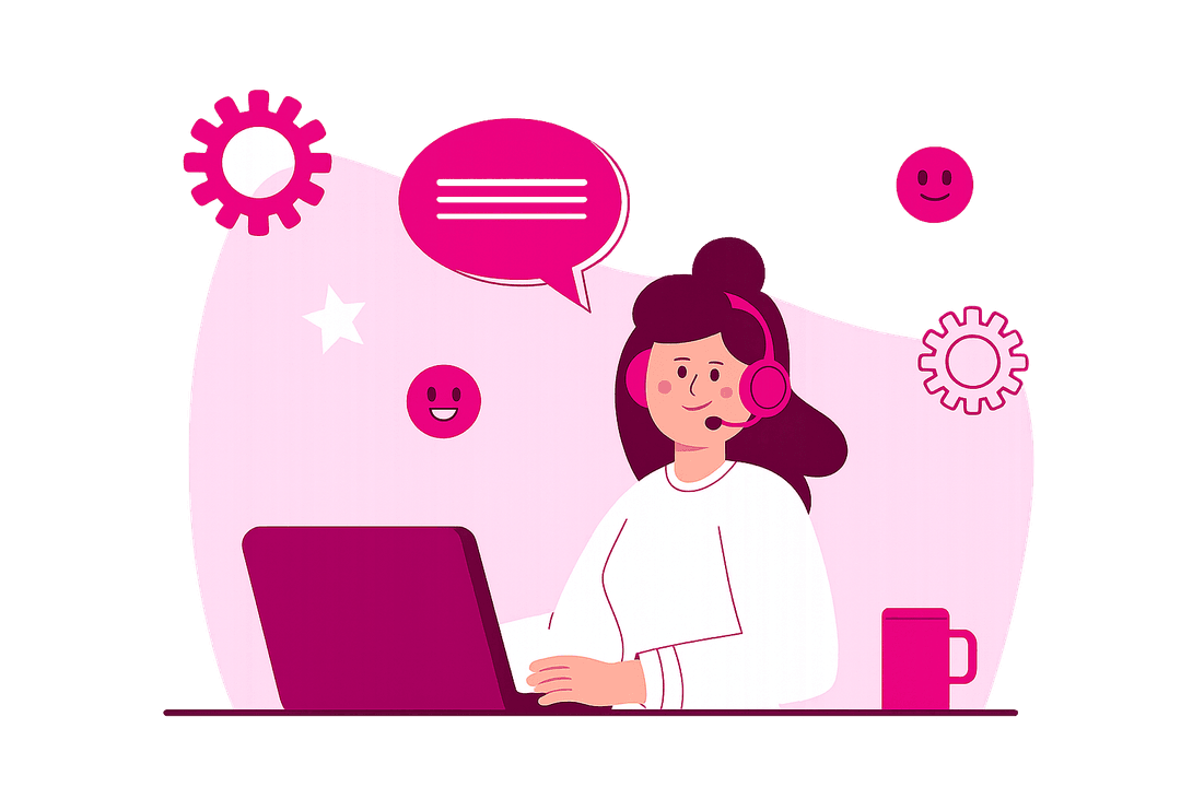 Contact Us Illustration